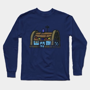 simple Krusty Krab - old and washed Long Sleeve T-Shirt